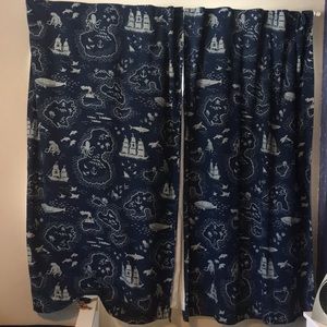 Treasure island 63” blackout curtains